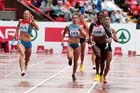 Christine Ohuruoghu brings Great Britain home to victory in the 4 x 400 metres relay at the European Athletics Team Championships.